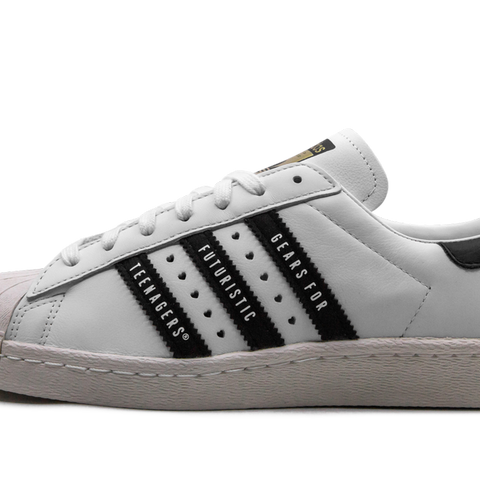 adidas gazelle silver green womens Adidas x Human Made Mens Superstar 80s Shoes – Extra Butter main image 0