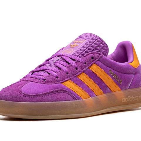 adidas gazelle silver green womens adidas Gazelle Indoor Shoes Purple Burst M 8 / W 9