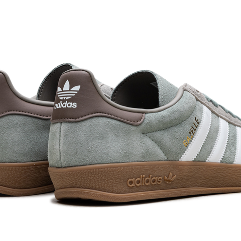 adidas gazelle silver green womens adidas Handball Spezial Shoes - Women's - Silver Pebble / Orbit Grey / Gum main image 1