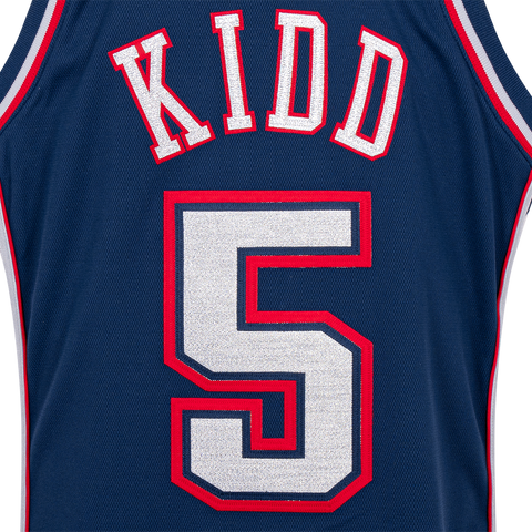 Mitchell and Ness NJ Nets Authentic Jersey - Jason Kidd