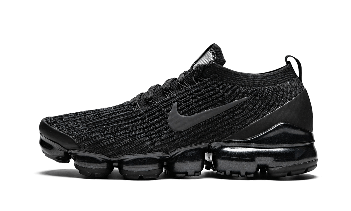 nike air vapormax flyknit 3 triple black men's