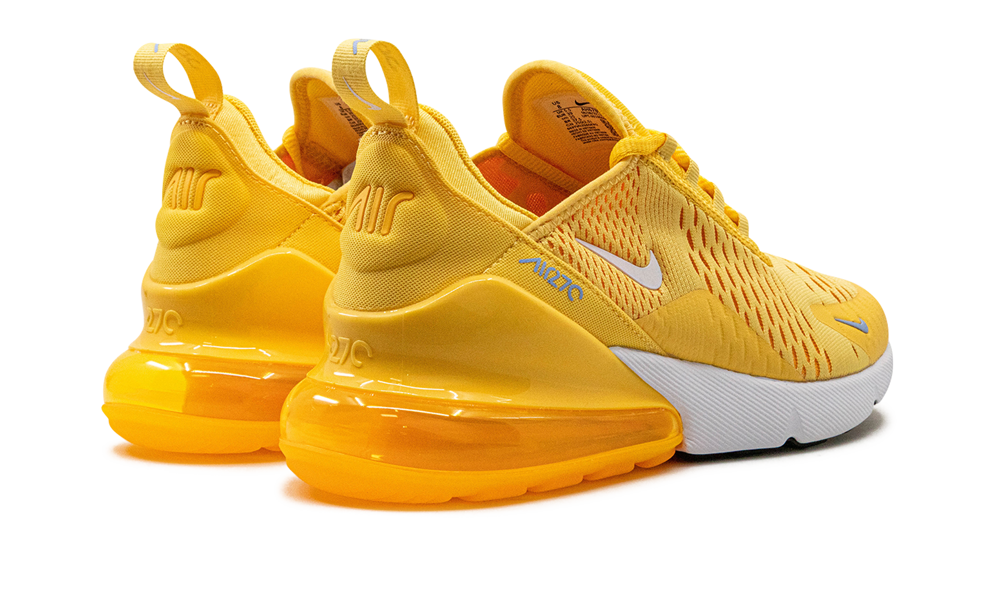 all yellow nike air max 270