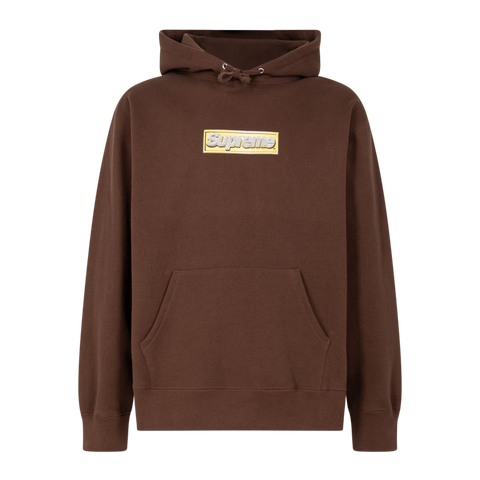 SUPREME Bling Box Logo Hoodie SUPREME Bling Box Logo Hoodie