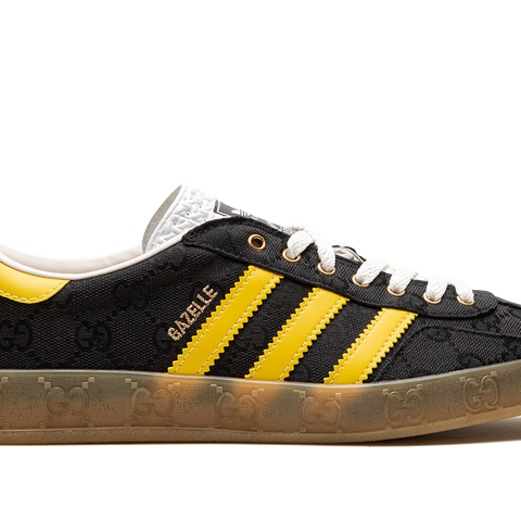 adidas x Gucci Gazelle Black Gg Monogram