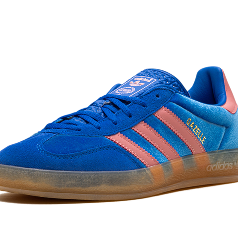 adidas Originals Blue & Pink Gazelle Indoor Sneakers