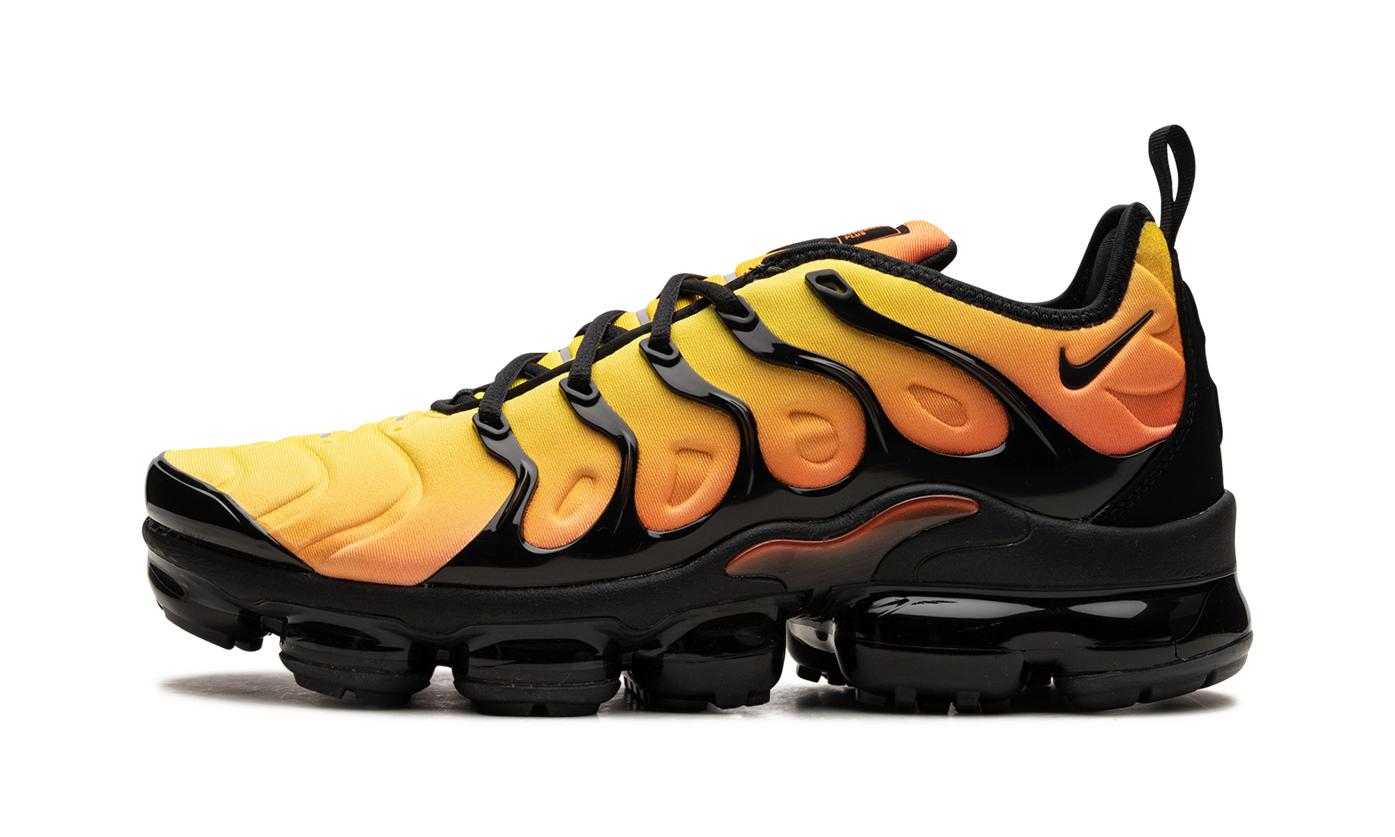 yellow and black vapormax plus