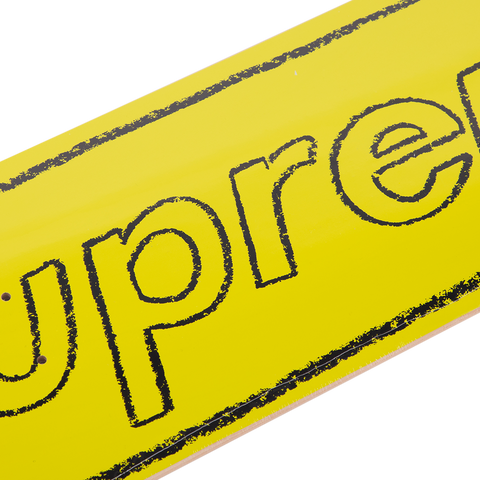 SUPREME Kaws Chalk Logo Skateboard 