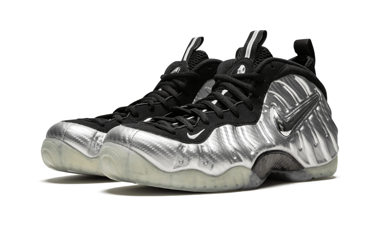 metallic silver foamposites