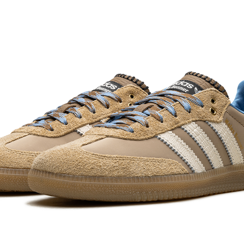 adidas x Wales Bonner - Samba Nylon Sneakers - Desert/White