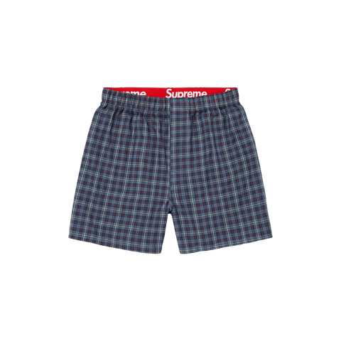 SUPREME Hanes Plaid Boxers (4 Pack) 