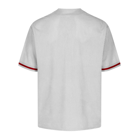SUPREME Ultrasuede Mesh Baseball Jersey 