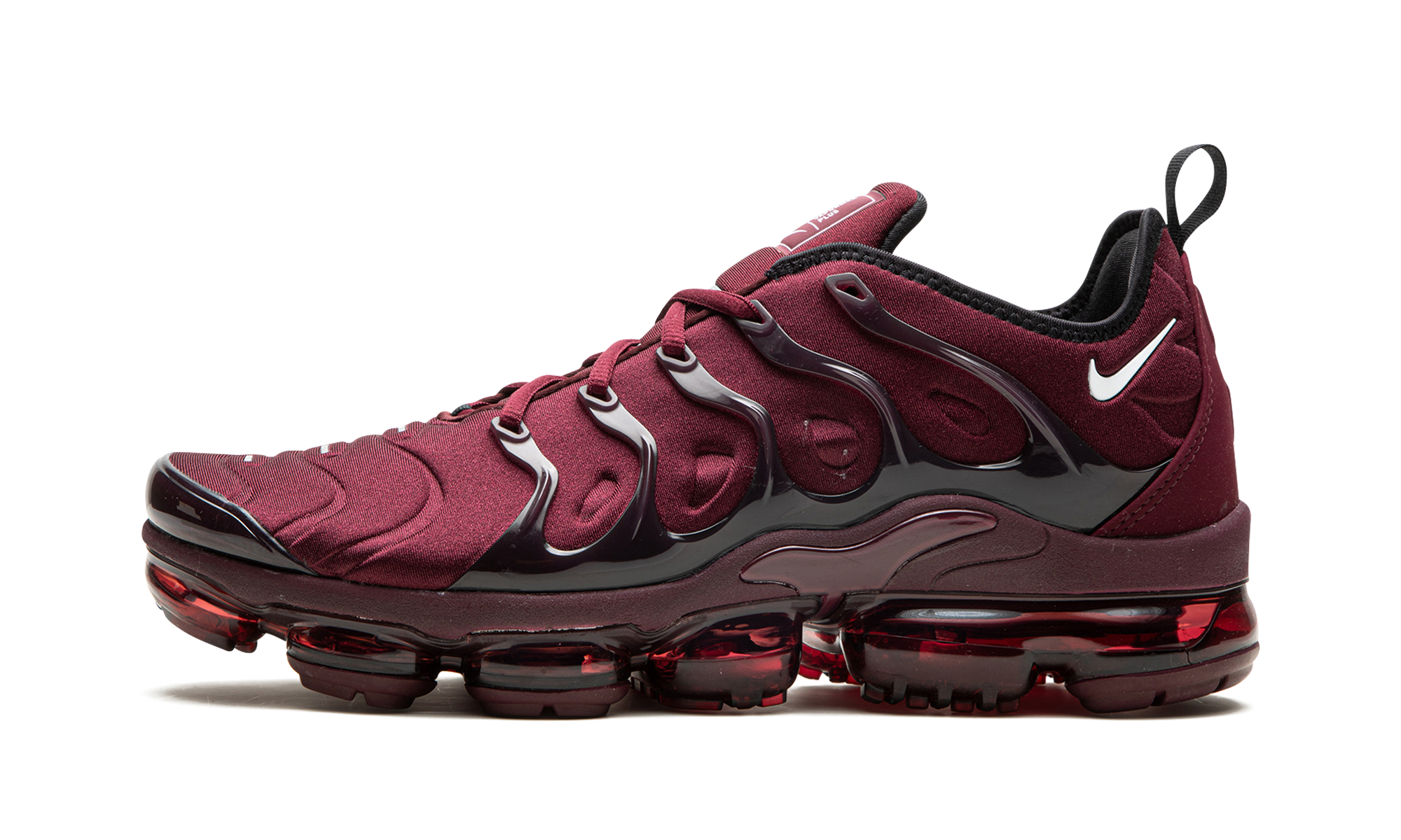 burgundy and pink vapormax