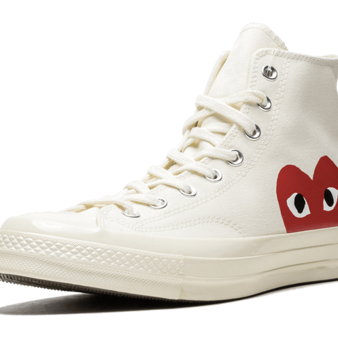 Cdg white low top online