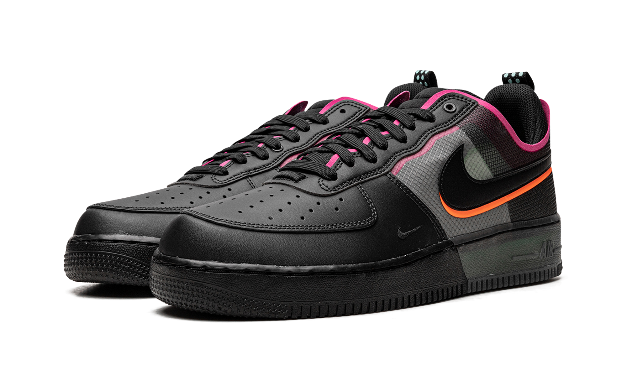air force 1 lv8 black pink