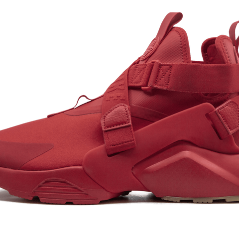 Red huaraches city shop