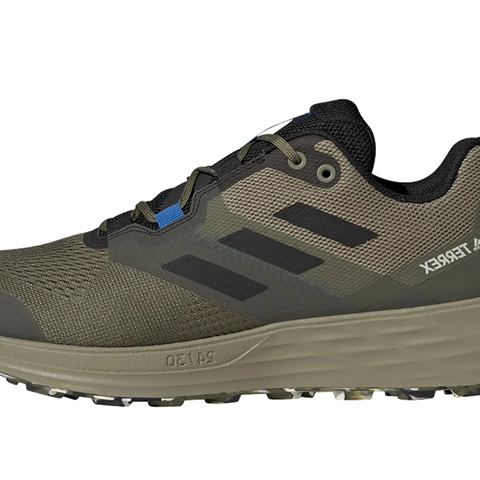 Adidas Men\'s Size 7 US EUC Terrex Two Flow Olive Trail Running Sneakers Shoes Adidas Men main image 4