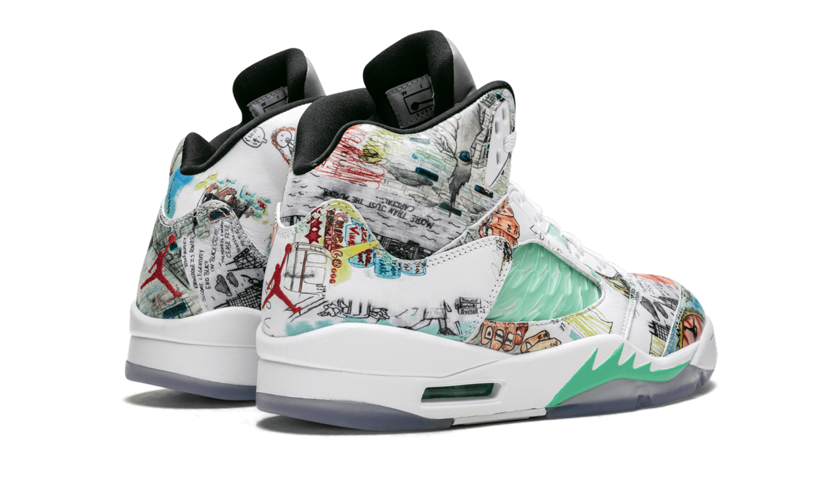 graffiti jordan 5