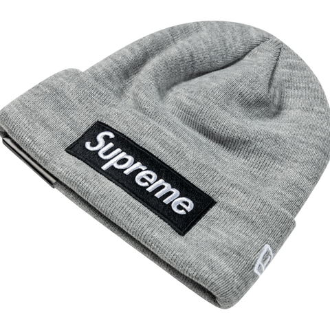 SUPREME New Era Box Logo Beanie 