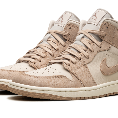 NIKE AIR JORDAN 1 MID SE LEGEND LT BROWN 送料込 JORDAN AIR JORDAN 1 MID SE WMNS