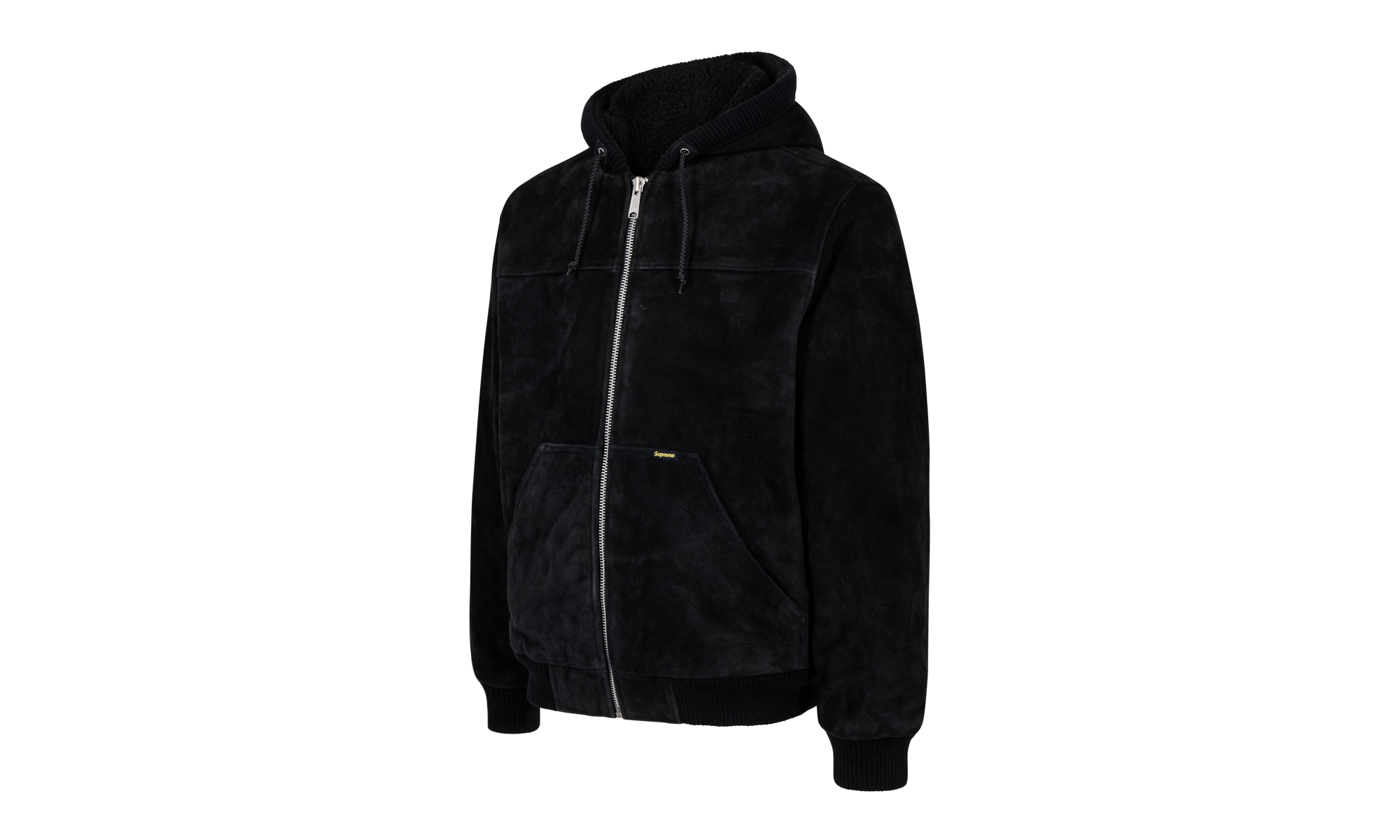美品 Supreme 17FW Hooded Suede Work Jacket Supreme Hooded Suede Work Jacket (FW17) - $588