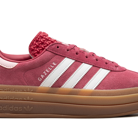 adidas gazelle silver green womens adidas Womens Gazelle Bold (Pink/Gum/White) 9.5