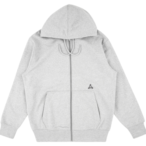 ストリート系スポーツ [palace] SOFAR ZIP HOOD GREY MARL