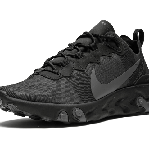Nike React Element 55 Triple Black BQ6166 008 Stadium Goods