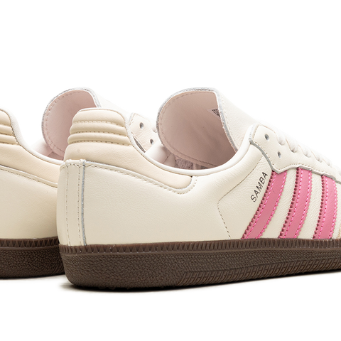 adidas gazelle silver green womens Samba OG Womens Lifestyle Shoes (White/Pink/Gum) main image 0