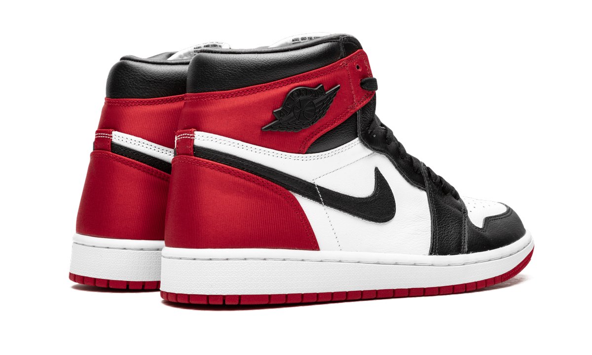 air jordan 1 high og satin black toe