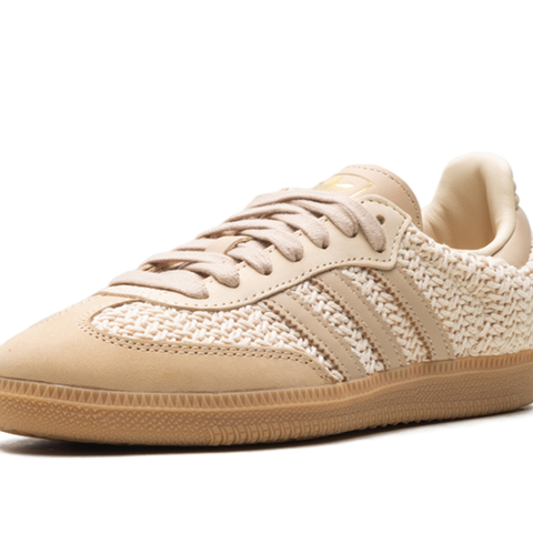 adidas Samba OG Shoes - Women's - Sand Strata / Magic Beige / Gum