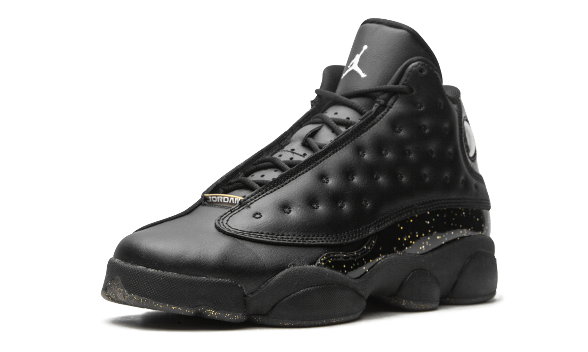 black glitter jordan 13