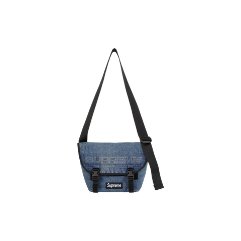 バッグ Supreme Denim MessengerBag Washed Indigo SUPREME Denim Messenger Bag 