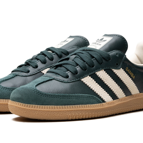 adidas Originals Samba OG Men's Shadow Green/Cream White/Gold Metallic Shoes, Size: 8.5 adidas Originals Samba OG Men's Shadow Green/Cream White/Gold Metallic Shoes, Size: 8.5