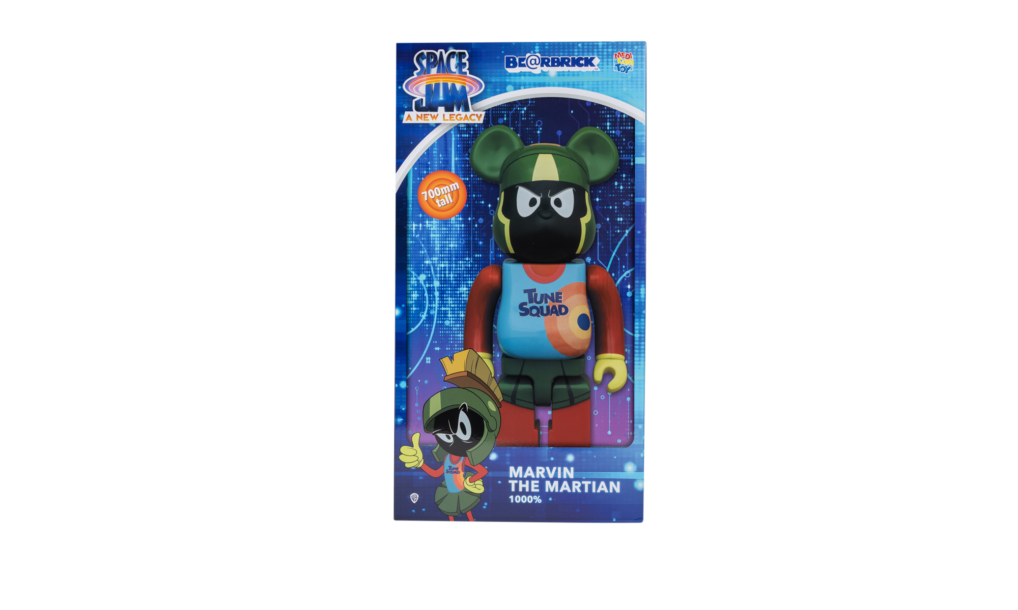 新品 BE@RBRICK MARVIN THE MARTIAN 1000% MEDICOM TOY ベアブリック