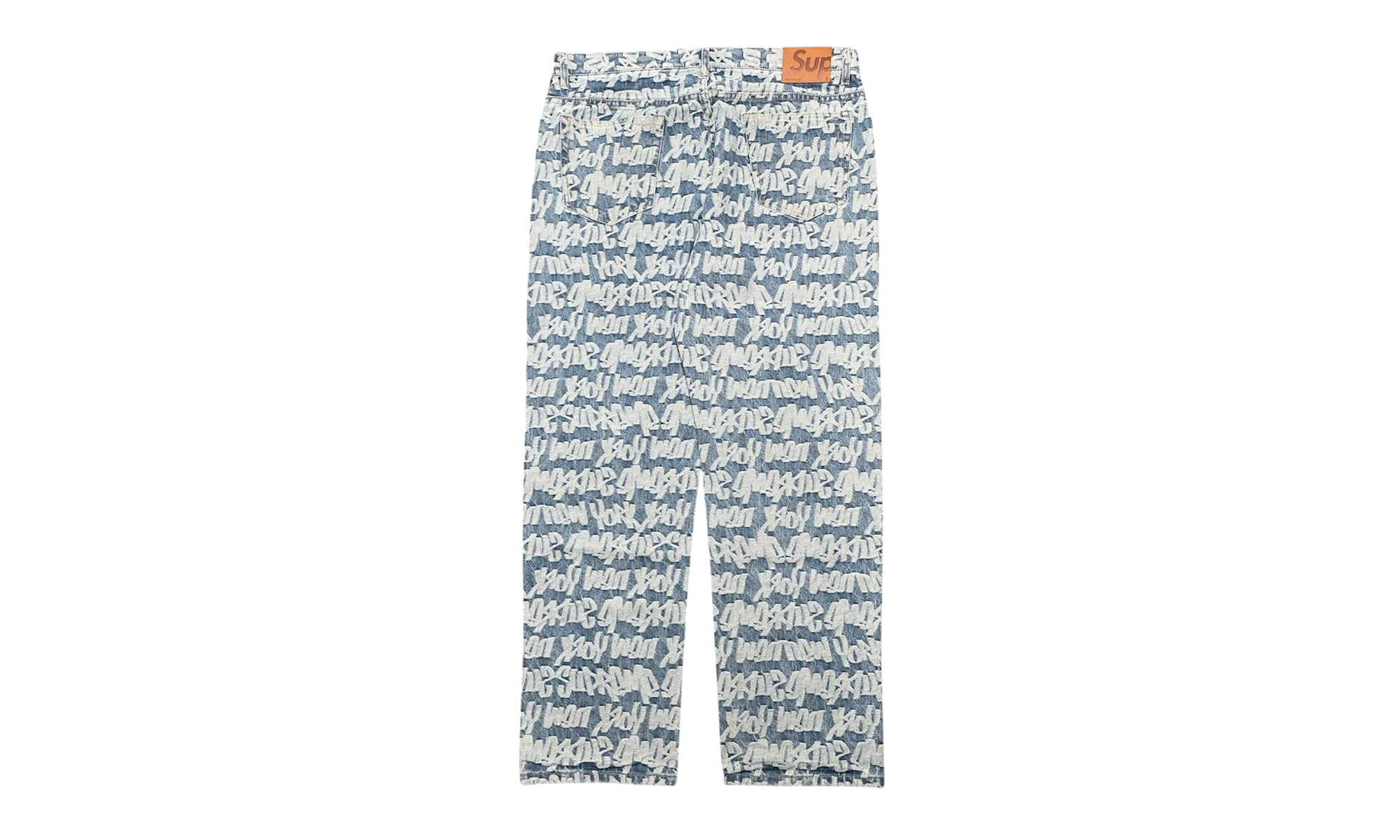 Supreme Fat Tip Jacquard Denim Crusher 【公式通販】