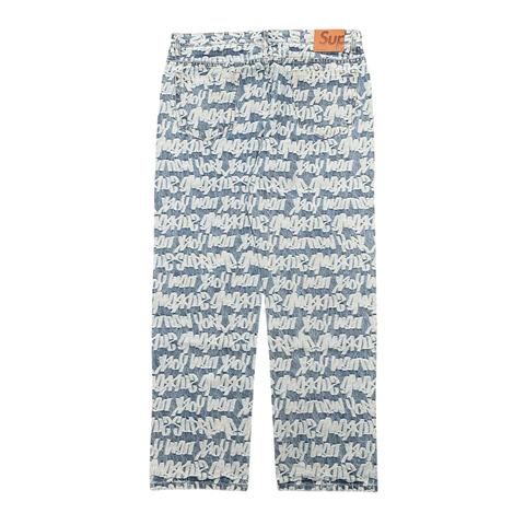 SUPREME Fat Tip Jacquard Regular Jeans 