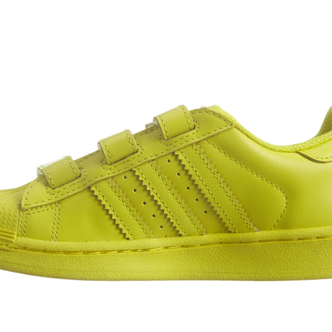 ADIDAS Superstar Supercolor PS "Bright Yellow"  Stadium Goods