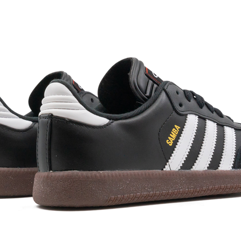 adidas Kids Samba Classic, Black-White / 11.5K