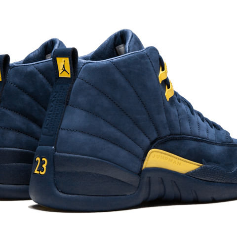 Jordan 12 michigan clearance