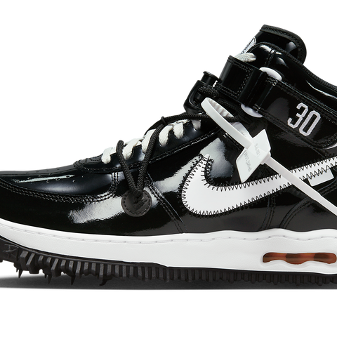 Off-White Nike Air Force 1 Mid Sheed Black White | Hypebeast