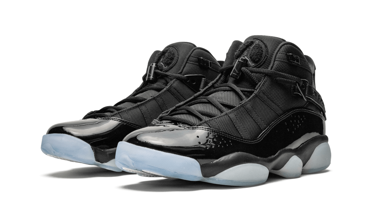 air jordan 6 rings black