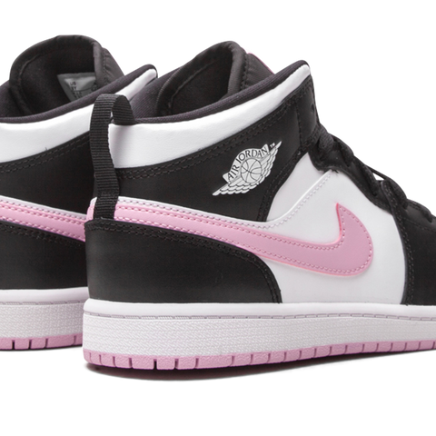 JORDAN Jordan 1 Mid PS White Light Arctic Pink Black Stadium Goods