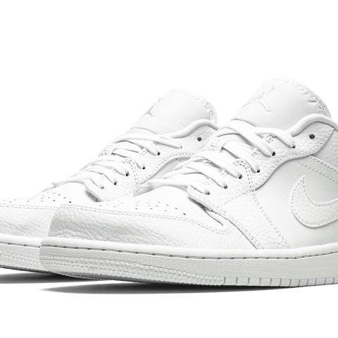 Jordan 1 white low top discount