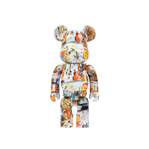 Bearbrick Andy Warhol x JEAN-MICHEL BASQUIAT #2 100% & 400