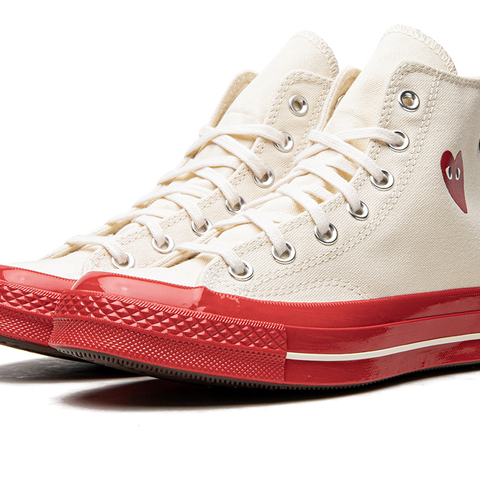 Converse cdg blanche sales