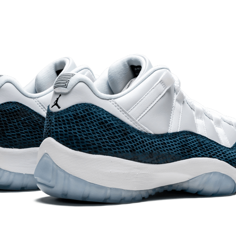 Blue snakeskin 11s grade school cheap