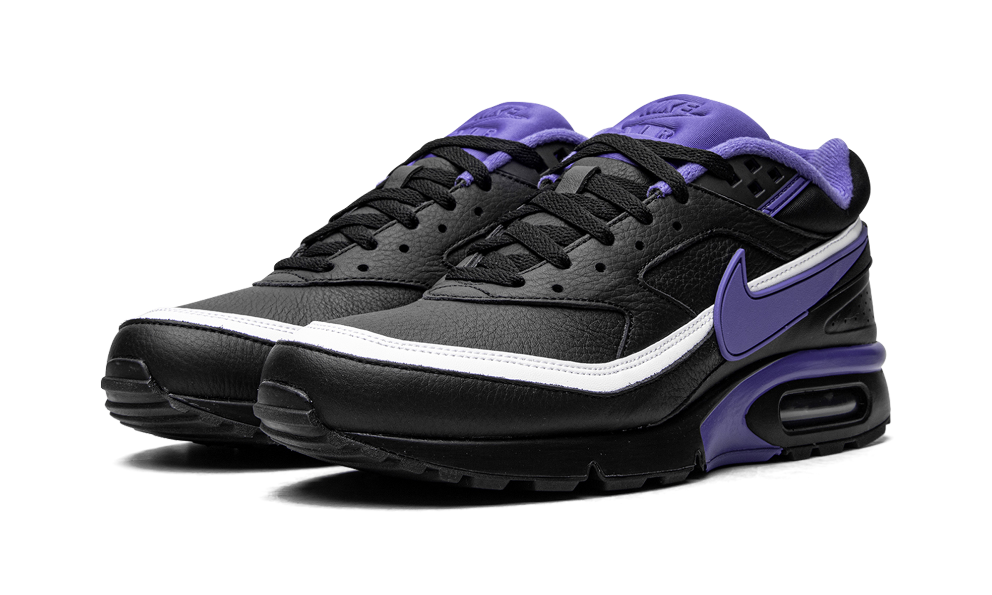 nike air max bw og black persian violet leather