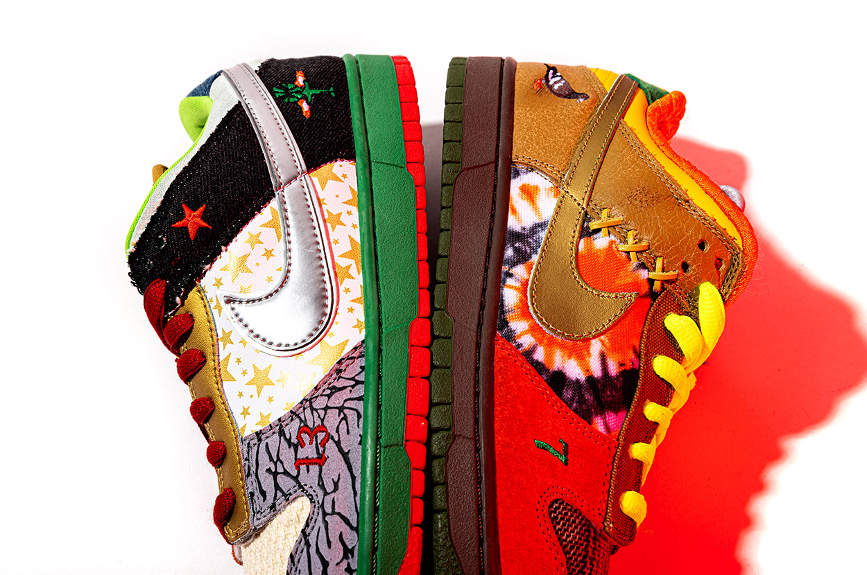 Still Turning Heads 15 Years Later: Nike Dunk Low "What The" - Stadium Goods Journal