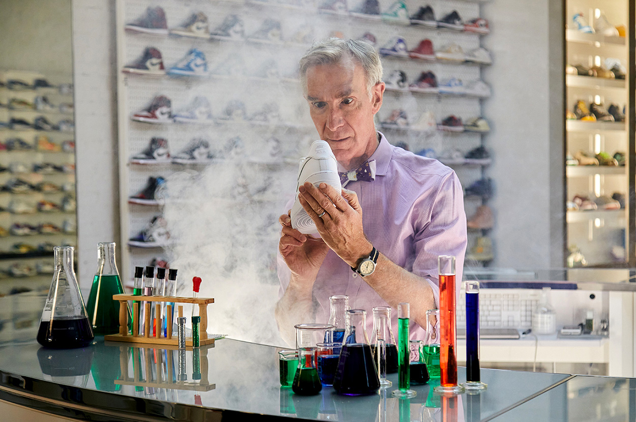 Science Rules! Bill Nye Visits Stadium Goods for Sneaker with Complex - Stadium Goods Journal