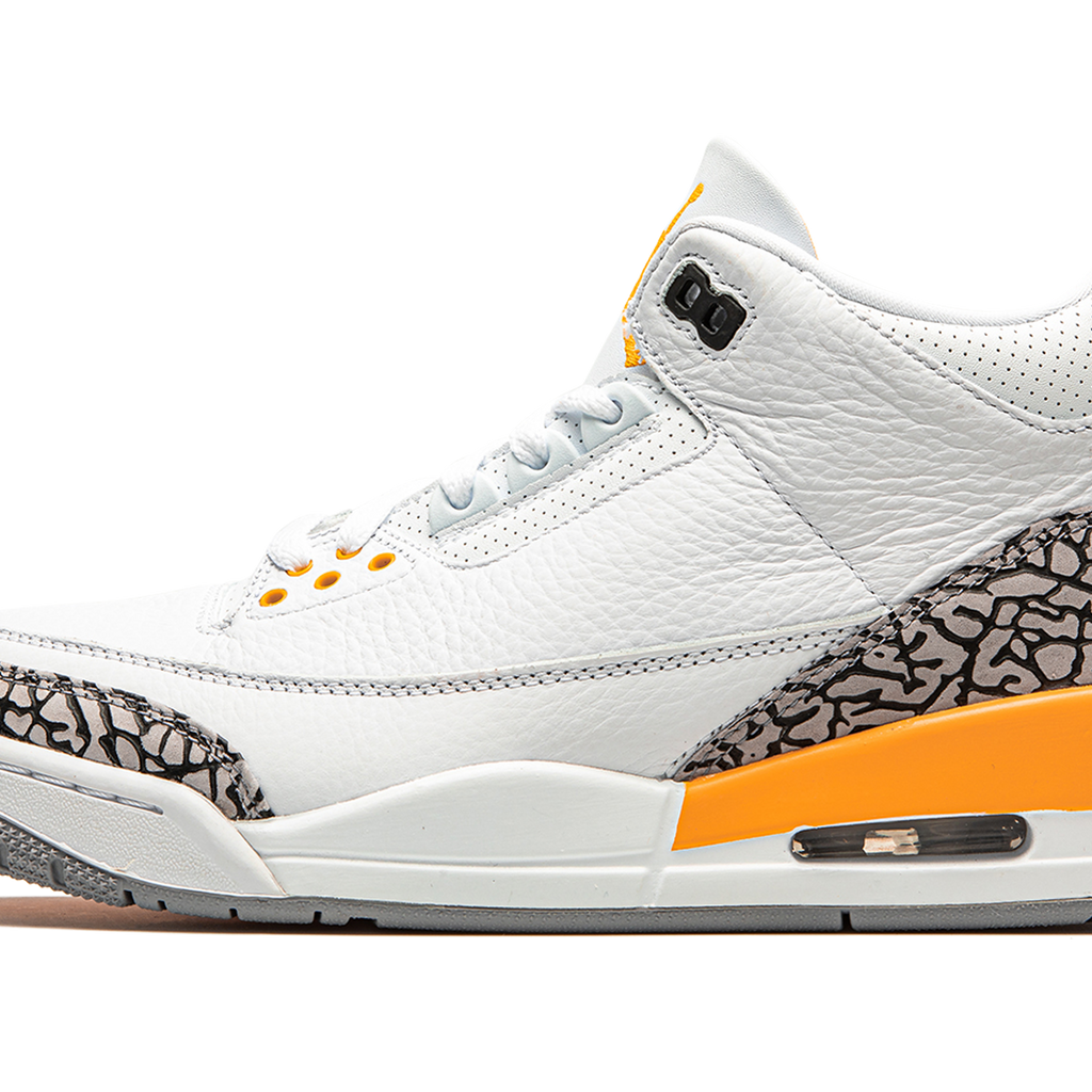 Jordan 3 white orange discount